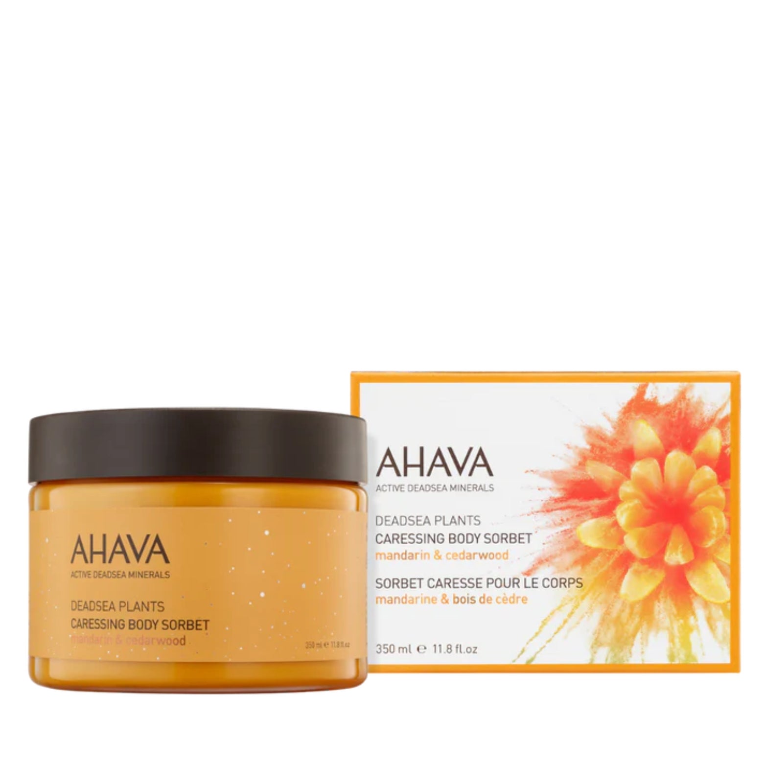 AHAVA MANDARINE &amp; CEDARWOOD KŪNO ŠERBETAS, 350 ML