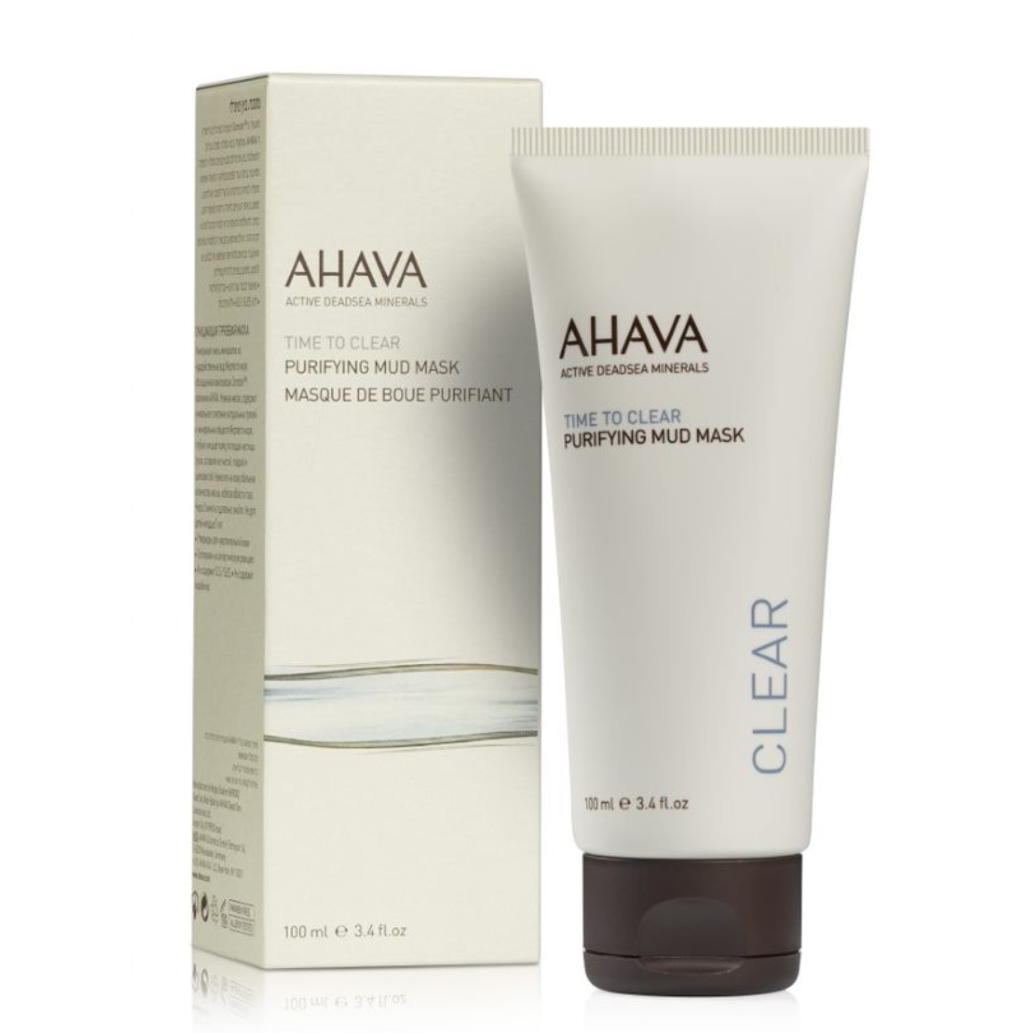 AHAVA TIME TO CLEAR VALOMOJI PURVO KAUKĖ, 100 ML
