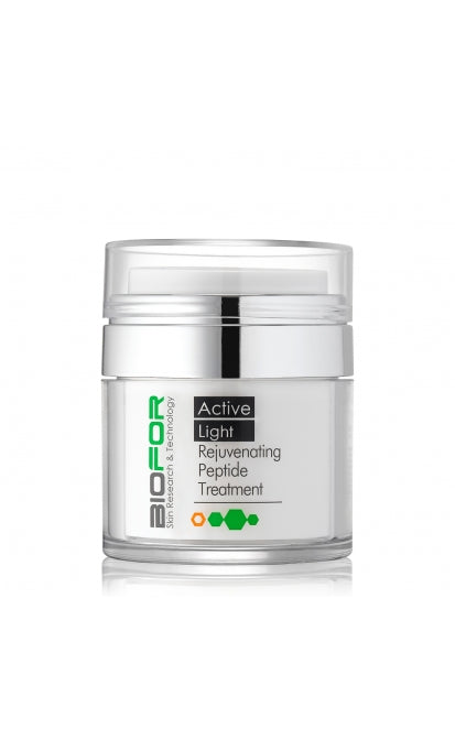 BIOFOR ACTIVE LIGHT STANGRINANTIS VEIDO KREMAS SU PEPTIDAIS, 50 ML