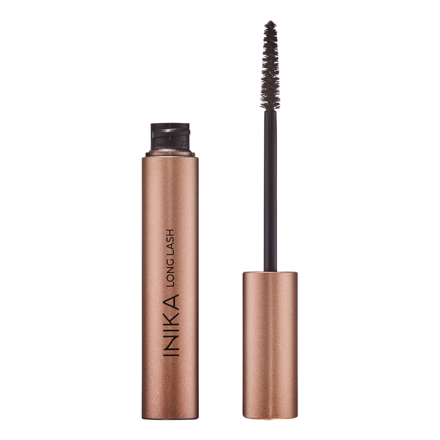 INIKA ORGANIC ILGINANTIS VEGANIŠKAS BLAKSTIENŲ TUŠAS BROWN, 8 ML