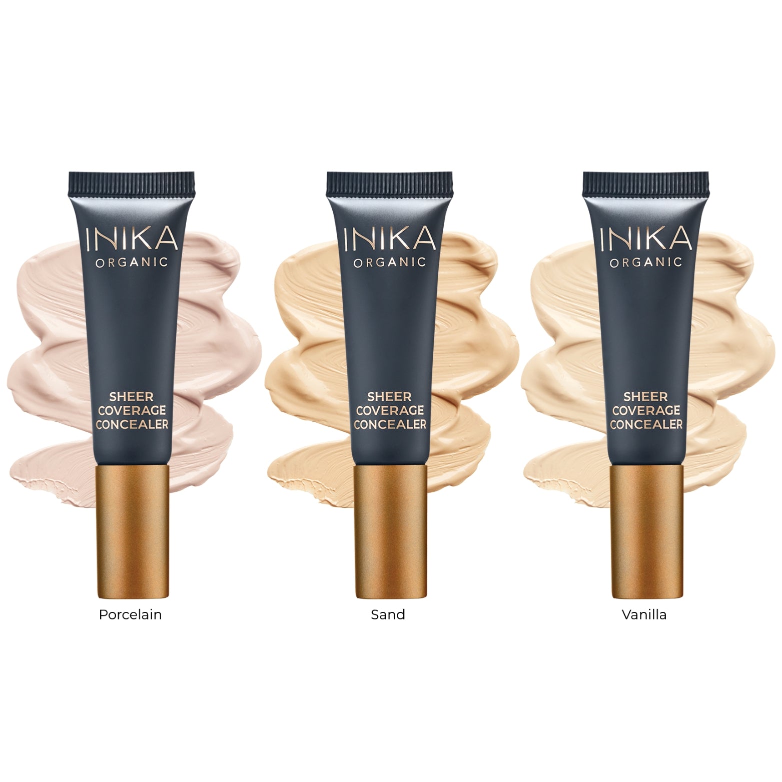 INIKA SERTIFIKUOTA ORGANIŠKA LENGVO MASKAVIMO PRIEMONĖ - Sand, 10ml