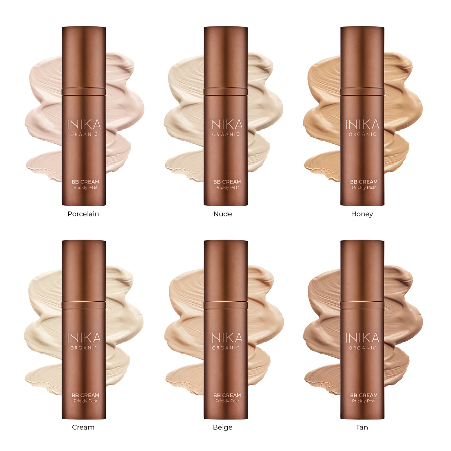 INIKA ORGANIC BB KREMAS - Nude, 30 ML