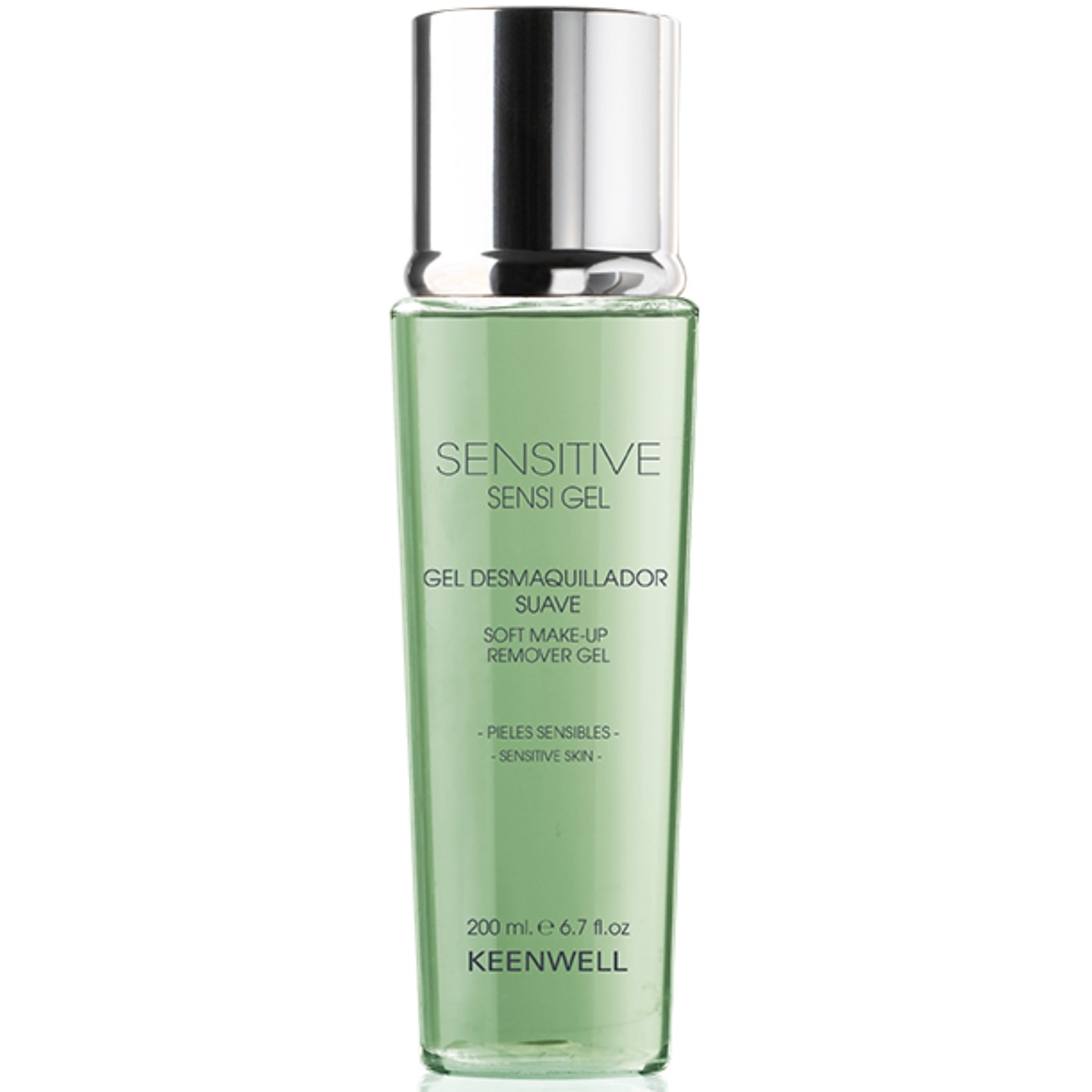 KEENWELL SENSITIVE SENSI GEL GELINIS MAKIAŽO VALIKLIS, 200 ML