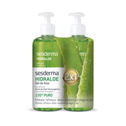 SESDERMA HIDRALOE ALOE GELIŲ RINKINYS (2 UŽ 1 KAINĄ)