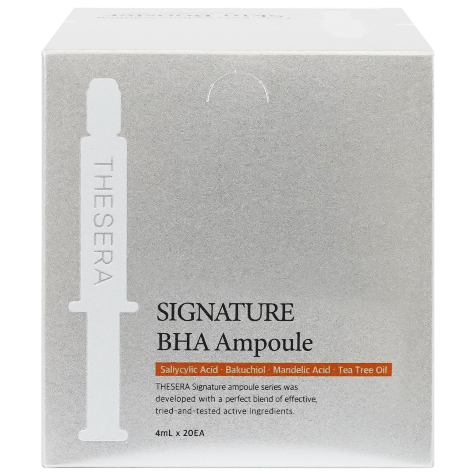 THESERA SIGNATURE BHA PRIEŠUŽDEGIMINIO POVEIKIO AMPULĖS, 20x4 ML