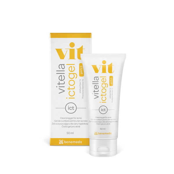 VITELLA ICTOGEL PRAUSIMOSI GELIS RIEBIAI ODAI, 50 ML