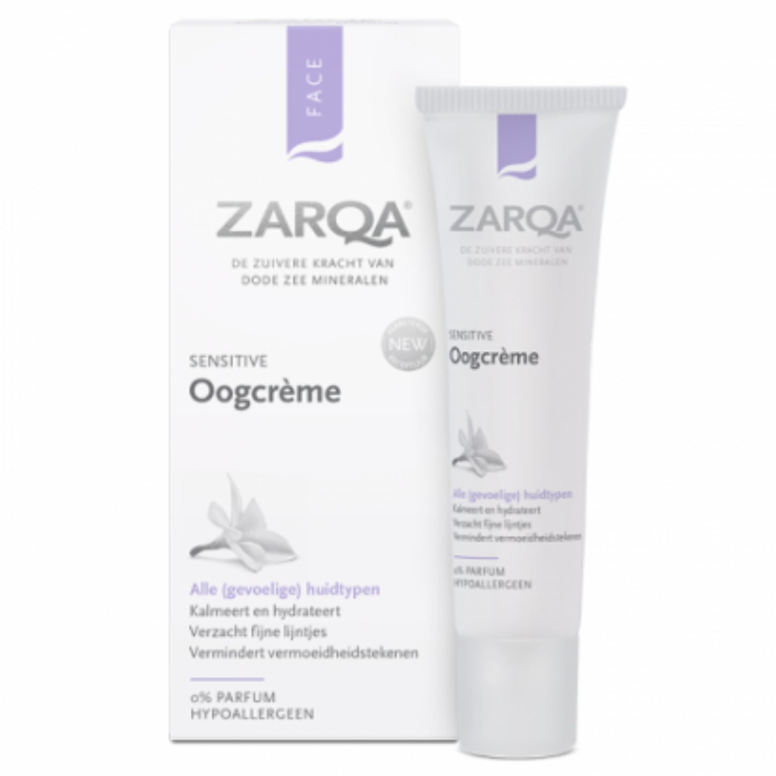 ZARQA PAAKIŲ KREMAS JAUTRIAI ODAI, 15 ML